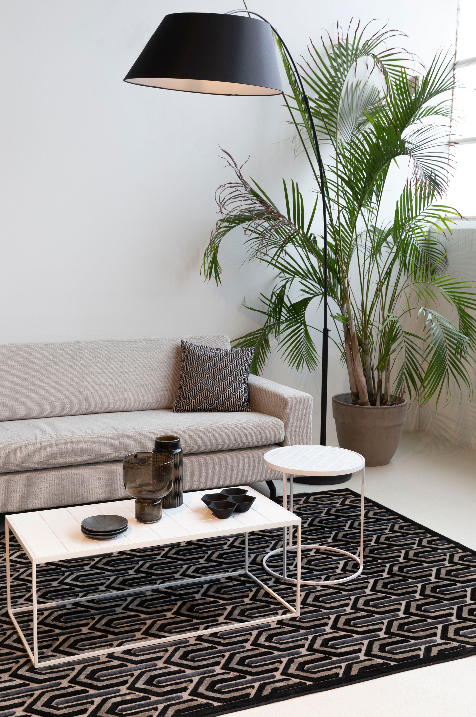 Zuiver Arc Black Floor Lamp